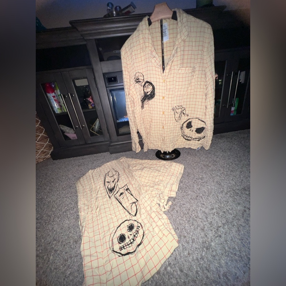 Disney Nightmare Before Christmas Pajamas - Size XL